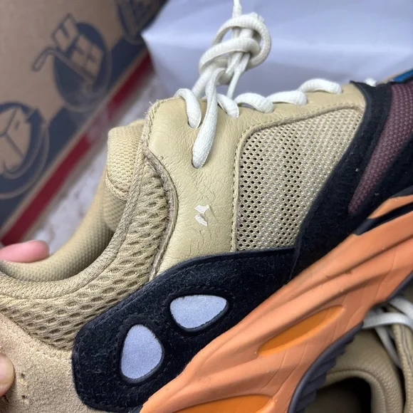 Size 11 - adidas Men's Yeezy Boost 700 Enflame Amber